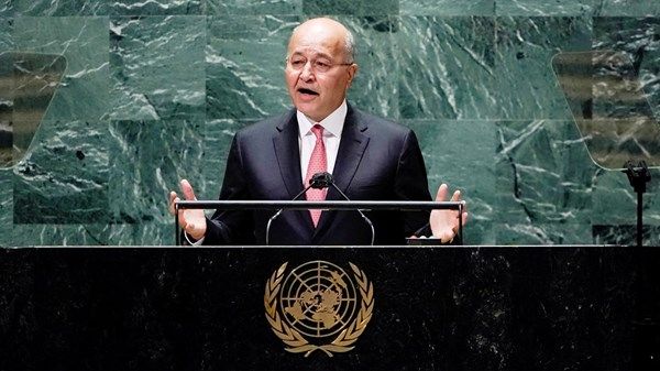 الرئيس العراقي السابق برهم صالح رئيساً لمفوضية اللاجئين