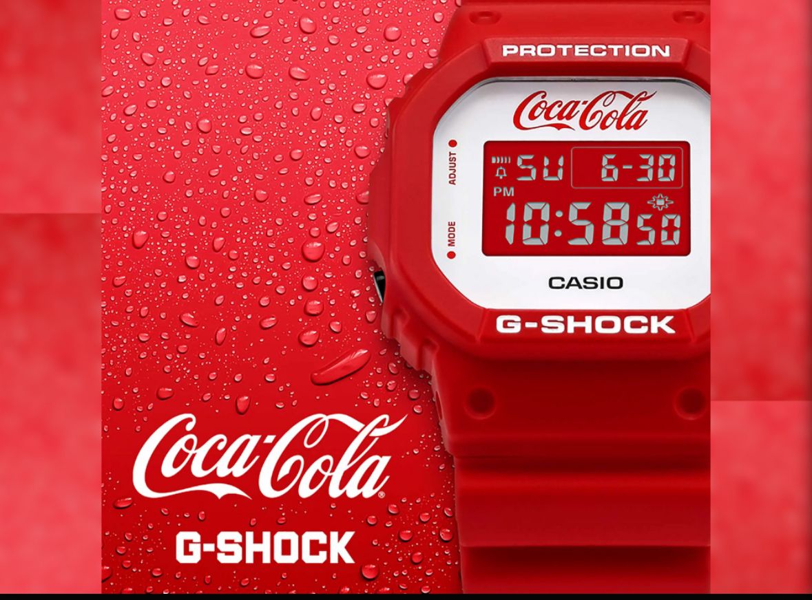 تكنولوجيا: تسريب ساعة Casio G-Shock بالتعاون مع Coca-Cola قبل الإطلاق الرسمي