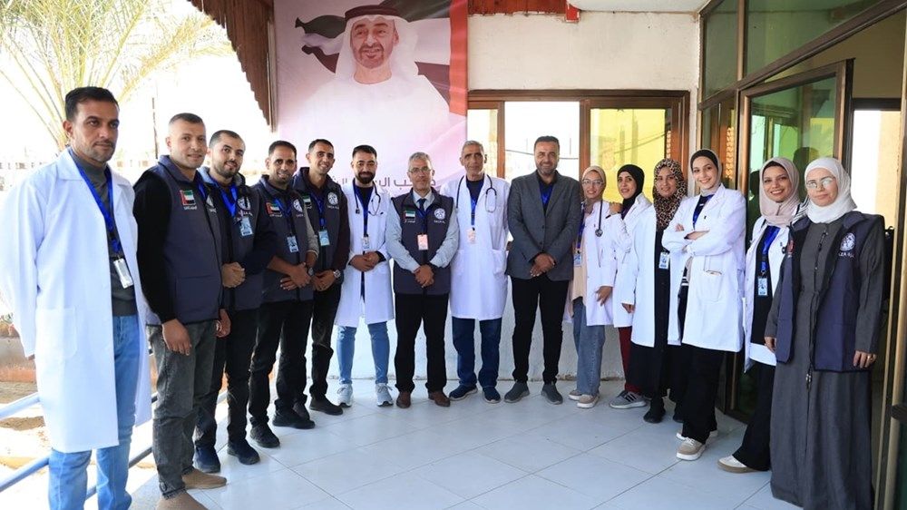 «الفارس الشهم 3» تفتتح مركز الإمارات الطبي في خانيونس