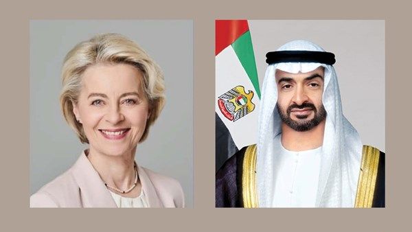 رئيس الدولة ورئيسة المفوضية الأوروبية يبحثان علاقات التعاون وأهمية إطلاق المفاوضات رسمياً بشأن اتفاقية الشراكة الاستراتيجية