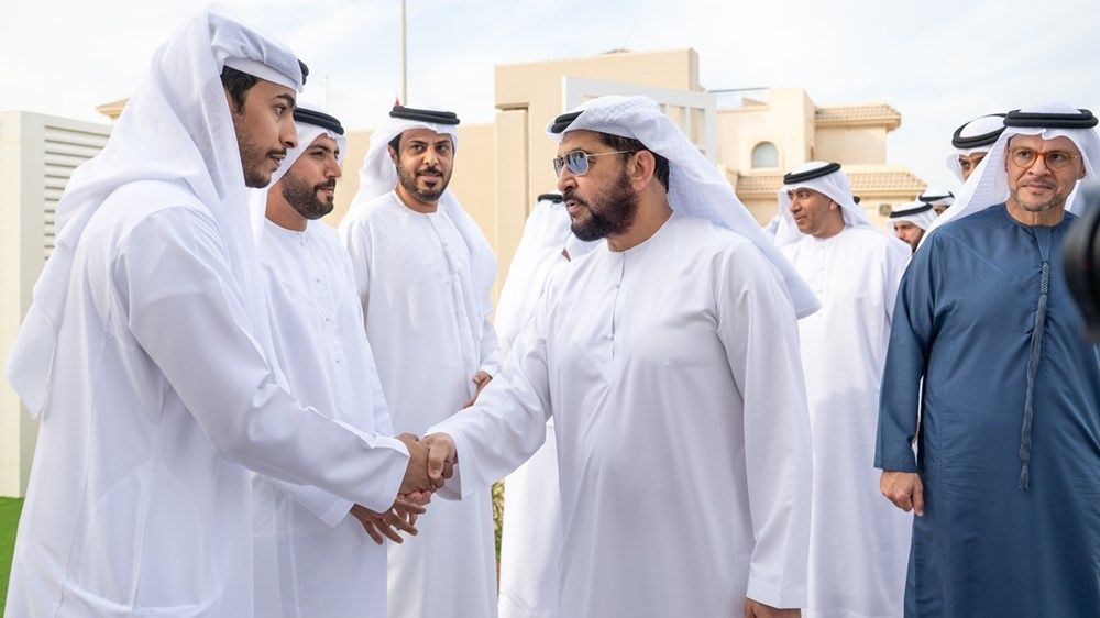 حمدان بن زايد يتفقد سير العمل في مشروع مدينة السلع السكني ومشروع بعيا السلع للبنية التحتية