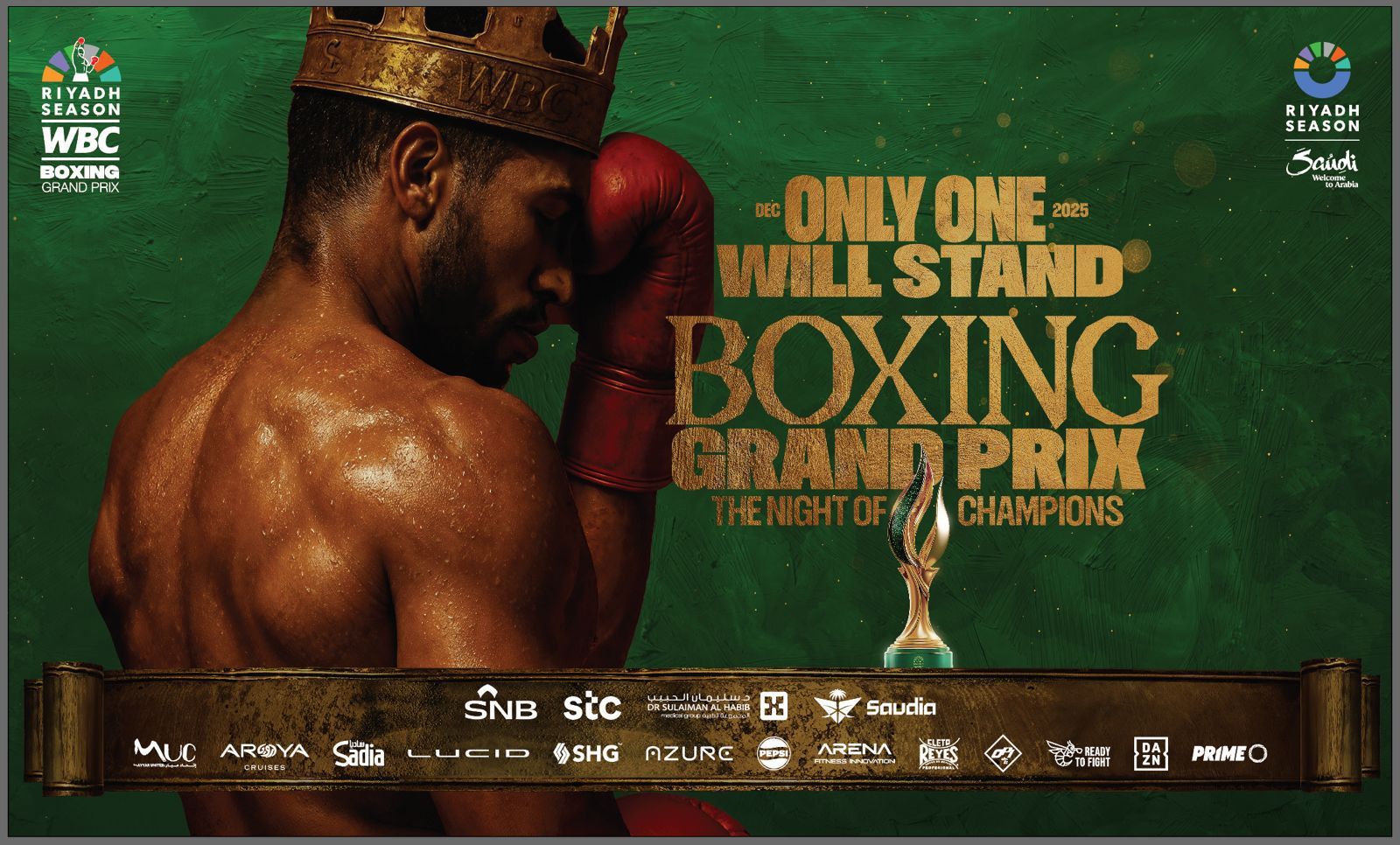 طرح تذاكر نهائيات بطولة WBC Boxing Grand Prix في الرياض