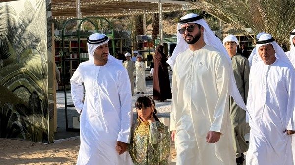 سلطان بن حمدان بن زايد يزور مشروع Project 02 في قلعة مزيرعة بمنطقة الظفرة