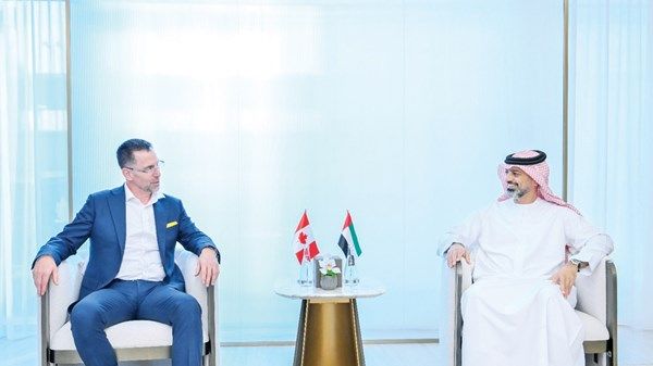 عمار بن حميد وقنصل كندا يبحثان تعزيز العلاقات