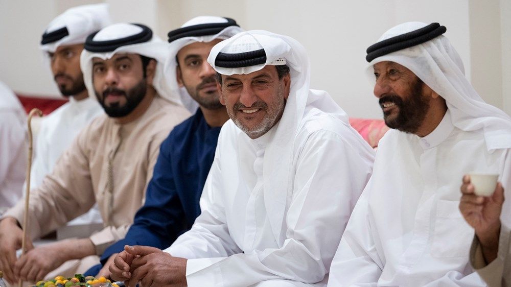 محمد بن حمدان بن زايد يحضر حفل استقبال بمناسبة زفاف زايد خليفة المحيربي