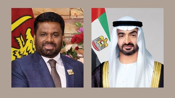 خلال اتصال هاتفي مع رئيس الدولة.. رئيس سريلانكا يشكر الإمارات للدعم الإغاثي الذي تواصل تقديمه إلى متضرري الفيضانات