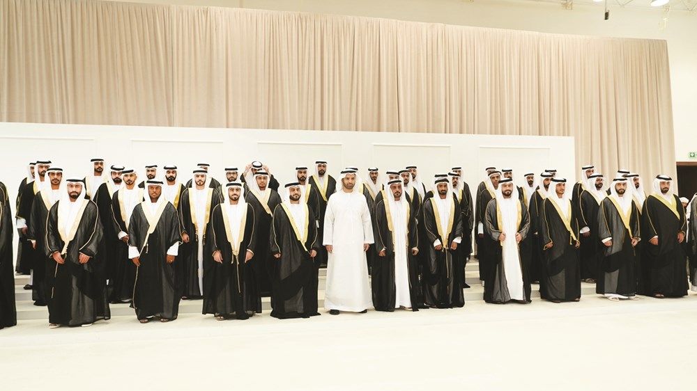ولي عهد رأس الخيمة يحضر العرس الجماعي التاسع لهذا العام في الإمارة