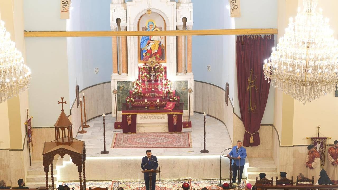 رئيس طائفة الأرمن: السوداني أول مسؤول يزور الكنيسة منذ 100 عام