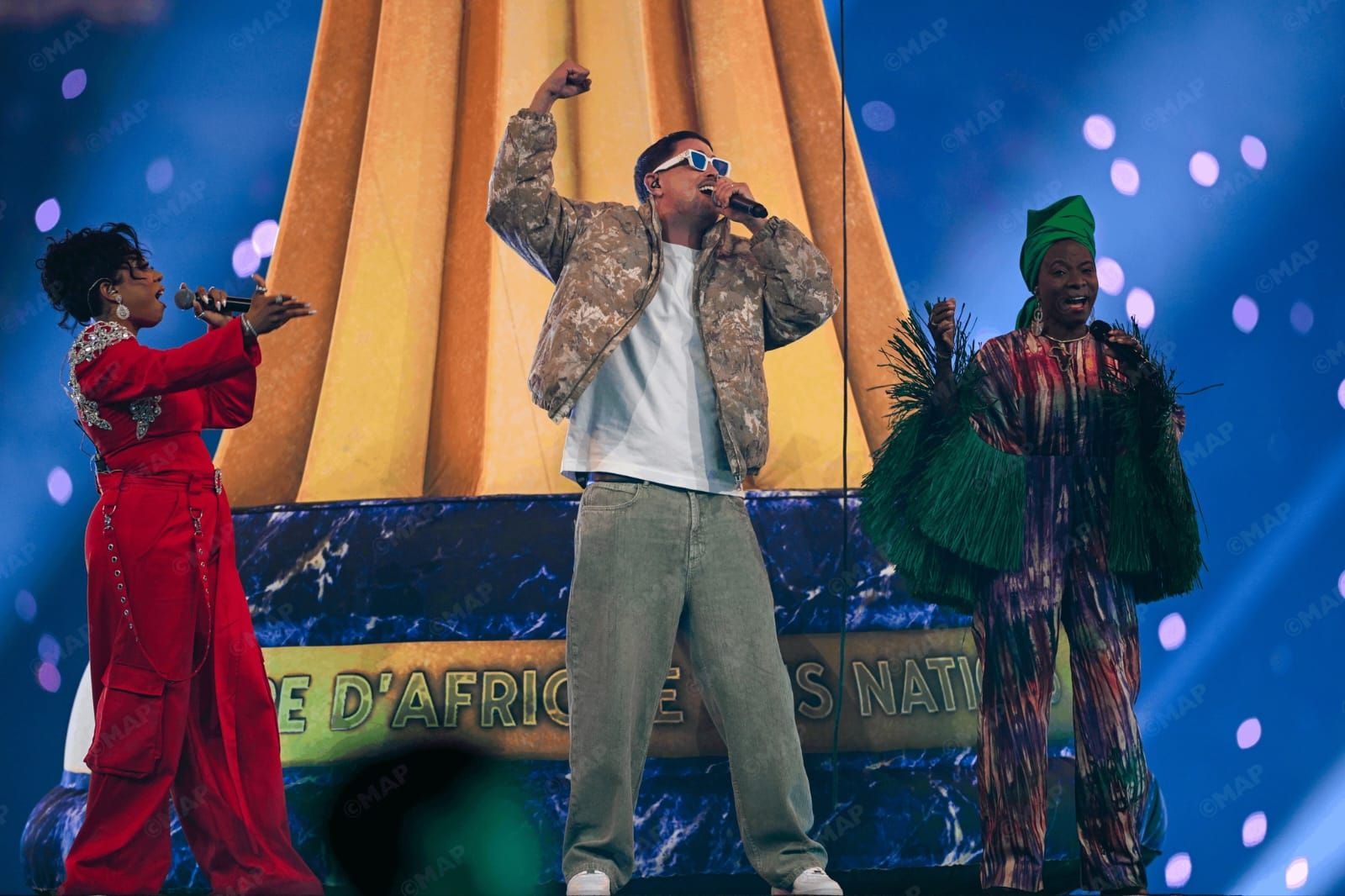 ولي عهد المغرب يترأس حفل افتتاح الدورة الـ 35 لكأس إفريقيا للأمم