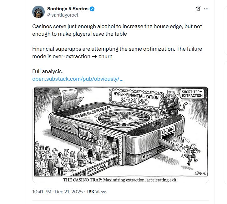 الرئيس التنفيذي لشركة Inversion: إضافات أسواق التنبؤ لدى شركات التكنولوجيا المالية ستكلّفها ارتفاعًا في معدلات التسرب