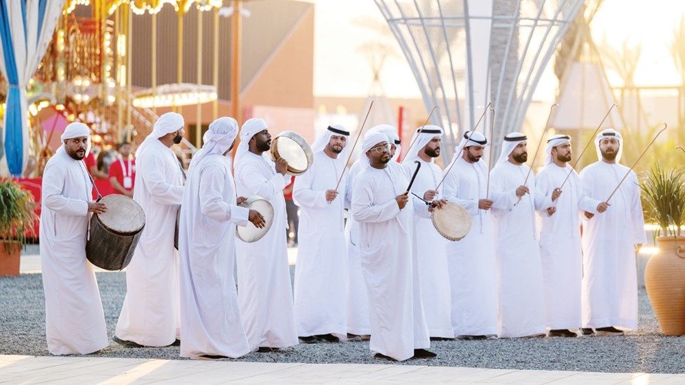 قرية ليوا.. منصة للاحتفاء بـ «الفنون الشعبية»