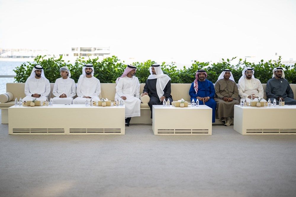 رئيس الدولة يستقبل ولي عهد عجمان