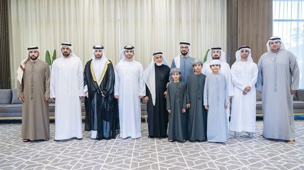 منصور بن محمد يحضر أفراح المدني والهاشمي