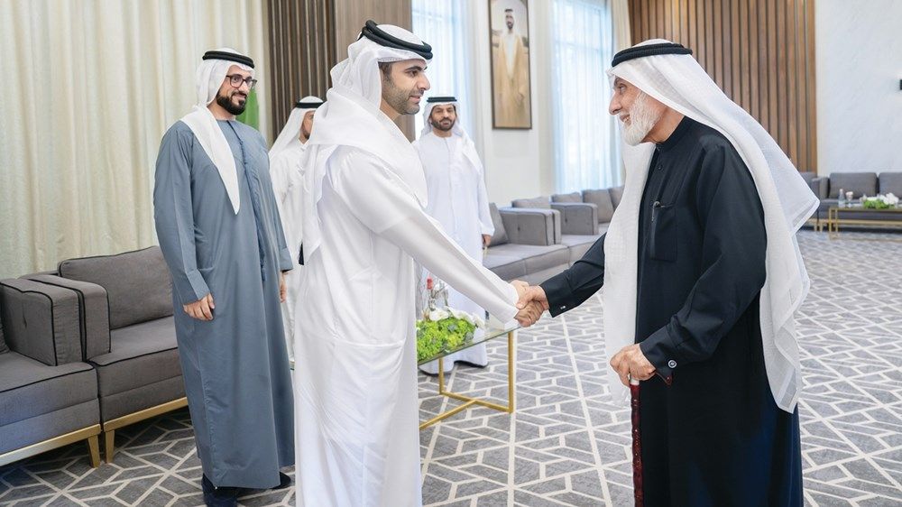 منصور بن محمد يحضر أفراح المدني والهاشمي