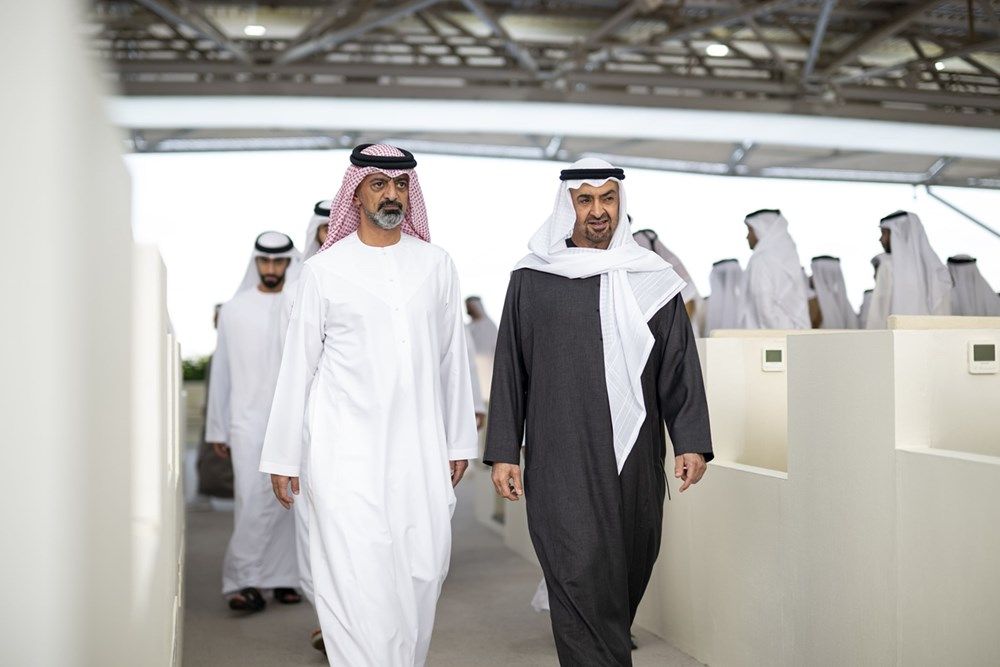 رئيس الدولة يستقبل ولي عهد عجمان