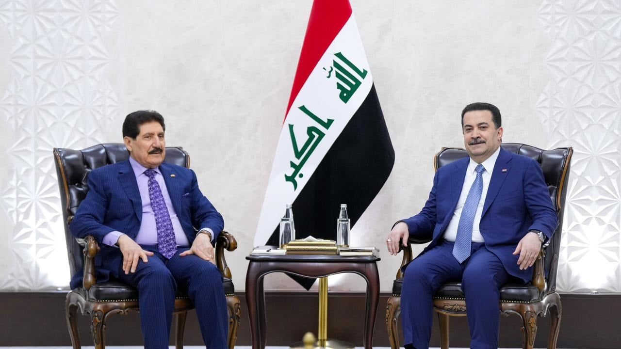 السوداني ووفد الديمقراطي الكردستاني يؤكدان على إنجاز الاستحقاقات الدستورية وفق التوقيتات المحددة