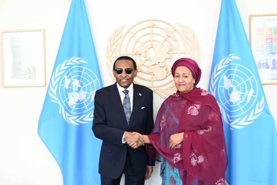 كامل ادريس يلتقي نائب الأمين العام للأمم المتحدة بنيويورك