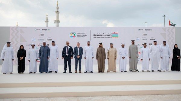 ذياب بن محمد بن زايد يشهد الكشف عن الميداليات الرسمية لألعاب الماسترز أبوظبي 2026