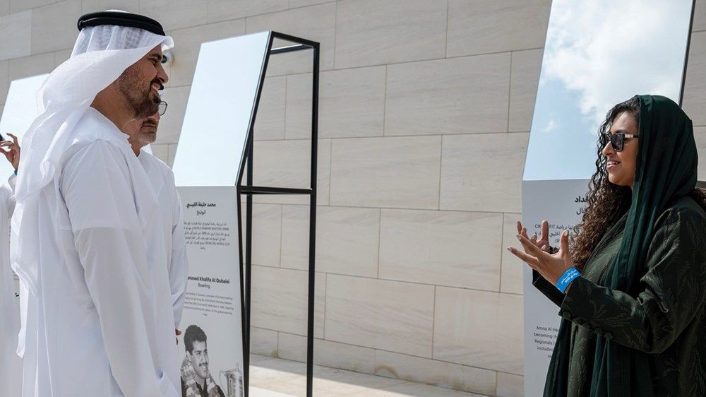 ذياب بن محمد بن زايد يشهد الكشف عن الميداليات الرسمية لألعاب الماسترز أبوظبي 2026