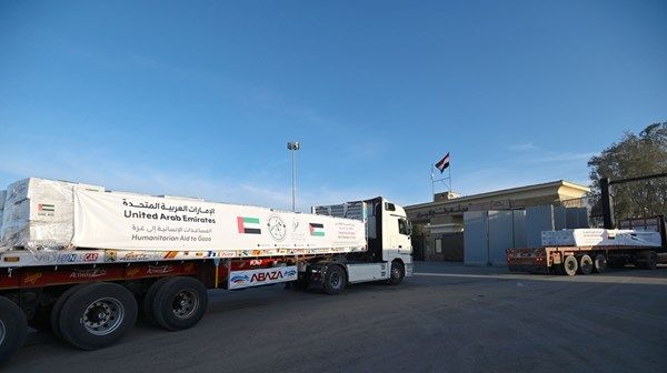 30 طن مكمّلات علاجية ووقائية من مؤسسة صقر القاسمي تصل إلى غزة عبر «الفارس الشهم 3»