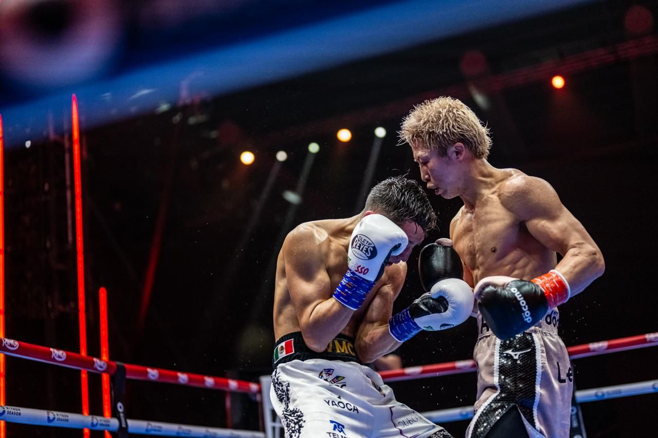 ناويا إينوي يحافظ على لقبه العالمي في ليلة الساموراي بمحمد عبده أرينا