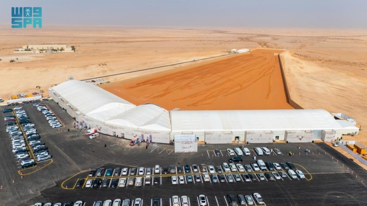 نادي الصقور السعودي 
يدشن ميدان الملواح الجديد