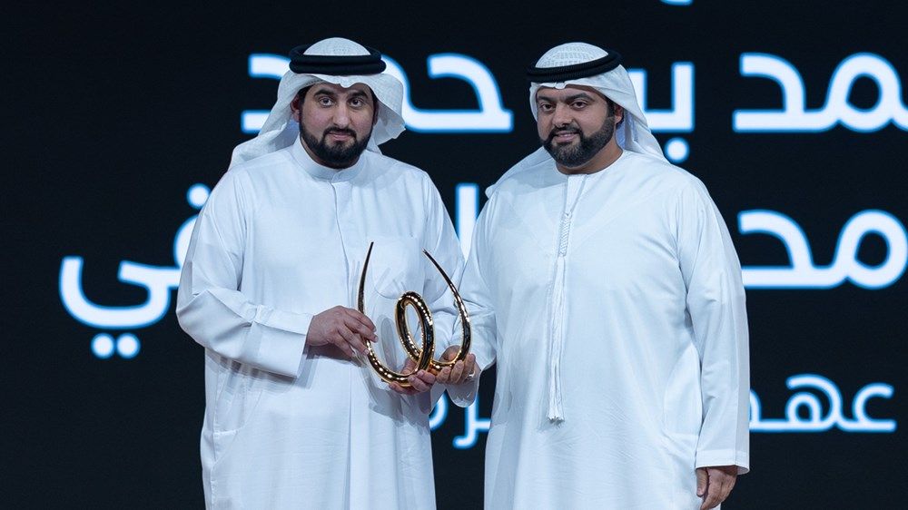 حمدان بن محمد يكرم رئيس الفيفا وناصر الخليفي ونوفاك ديوكوفيتش بجائزة محمد بن راشد آل مكتوم العالمية للرياضة 2025