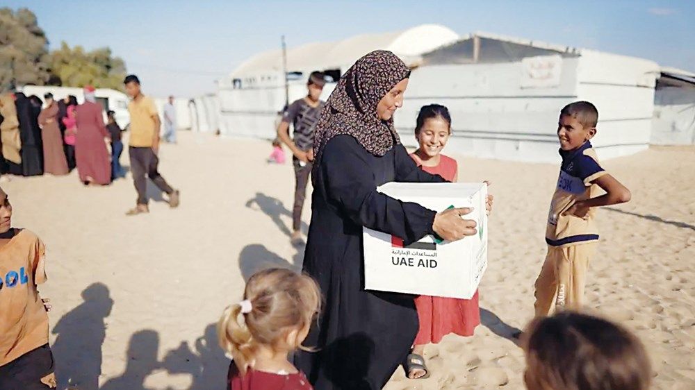 الإمارات.. سفيرة السلام والإنسانية