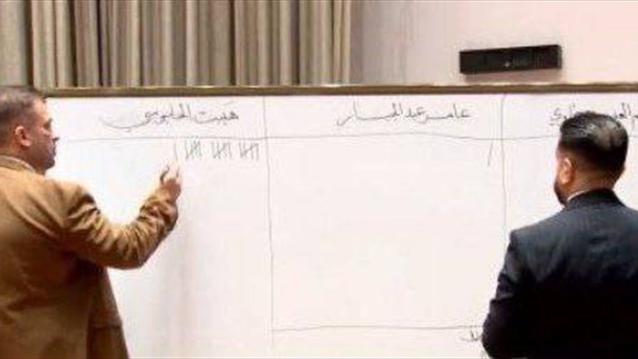 كم عدد الأصوات التي ظفر بها الحلبوسي وقادته لرئاسة البرلمان؟