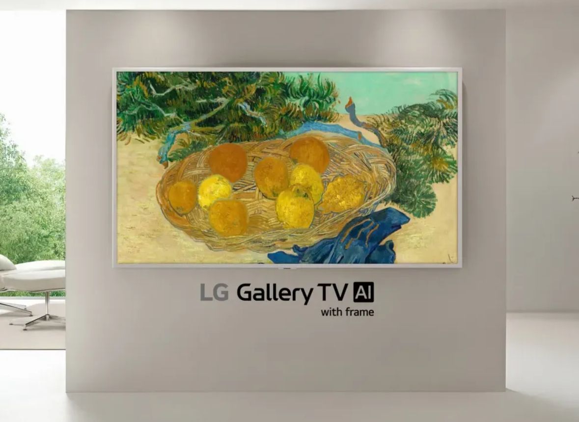 تكنولوجيا: LG تتحدى The Frame من سامسونج بتلفازها الجديد Gallery TV