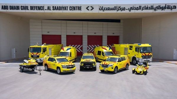 «أبوظبي للدفاع المدني» تعزز جاهزيتها لتأمين احتفالات رأس السنة