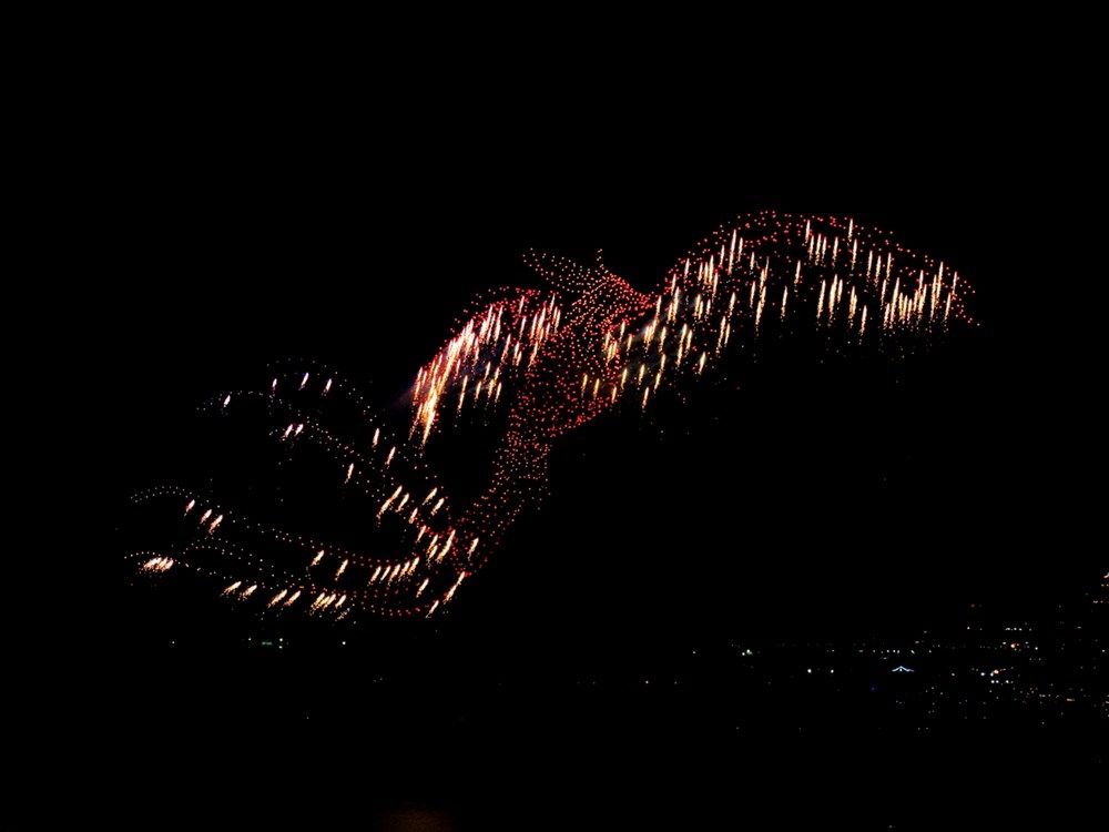 بالصور.. رأس الخيمة تسجل رقماً قياسياً جديداً في موسوعة "جينيس" احتفالاً بالعام الجديد