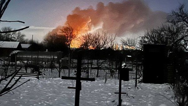 حريق داخل مصفاة نفط في روسيا جراء قصف