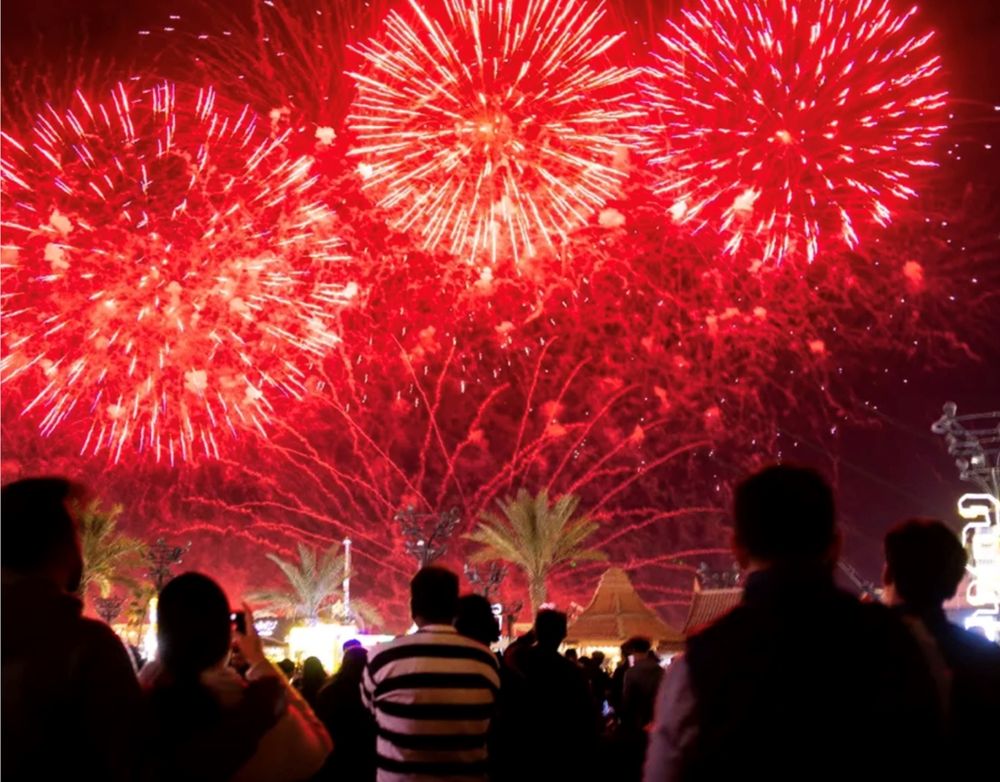 مهرجان الشيخ زايد يسجّل 5 أرقام قياسية في "غينيس" خلال احتفالات رأس السنة