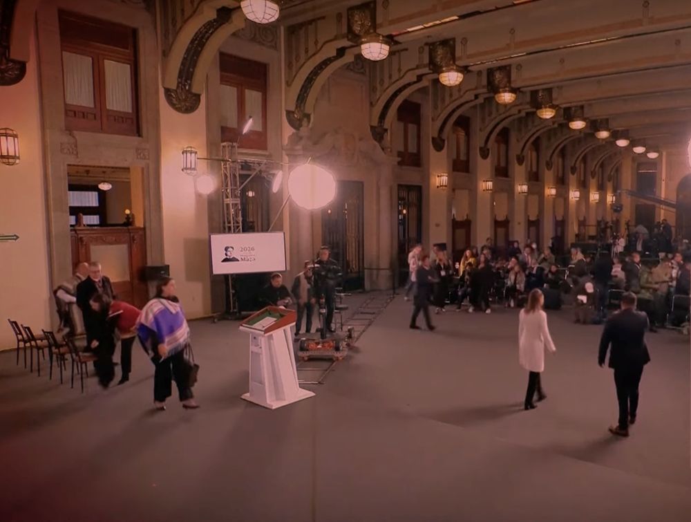 رئيسة المكسيك تقطع مؤتمرها الصحفي بسبب الزلزال