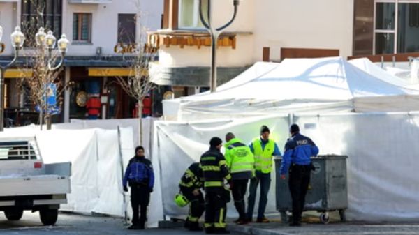 إجلاء طبي لنصف مصابي حريق منتجع الألب السويسري