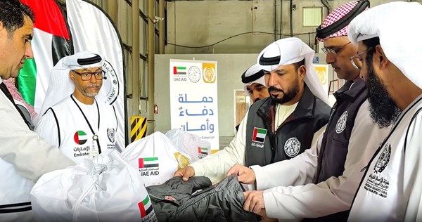 «الفارس الشهم 3» تطلق حملة «دفء وأمان» لغزة بالتعاون مع هيئة الأعمال الخيرية العالمية