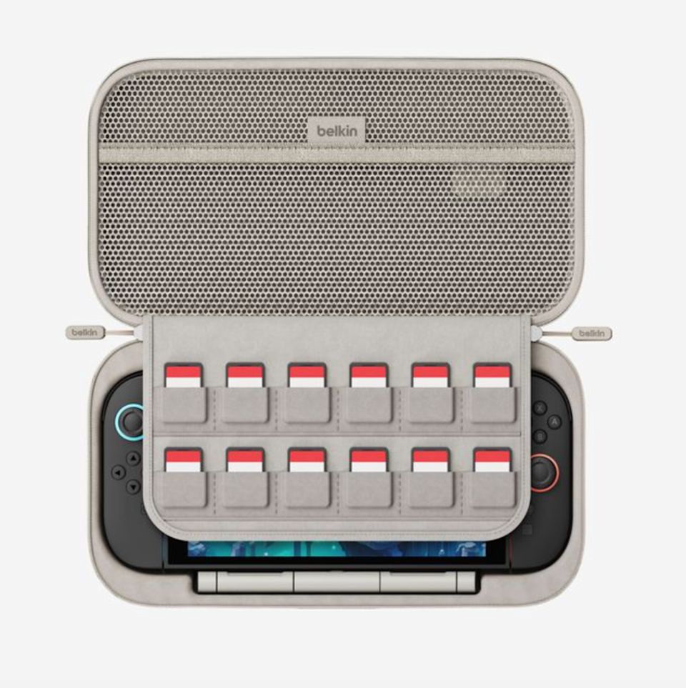 تكنولوجيا: Belkin تعلن عن علبة شحن Switch 2 مع شاشة LCD وبطارية 10000 مللي أمبير #CES2026