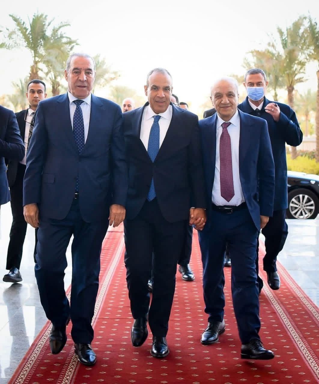 بالصور: مباحثات مصرية فلسطينية رفيعة لمتابعة تنفيذ المرحلة الثانية من اتفاق غزة