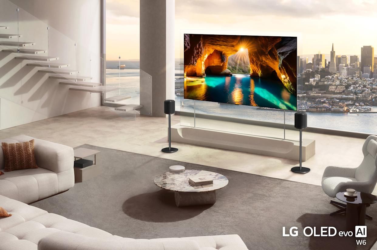 تكنولوجيا: LG تعيد Wallpaper TV الشفاف في #CES2026