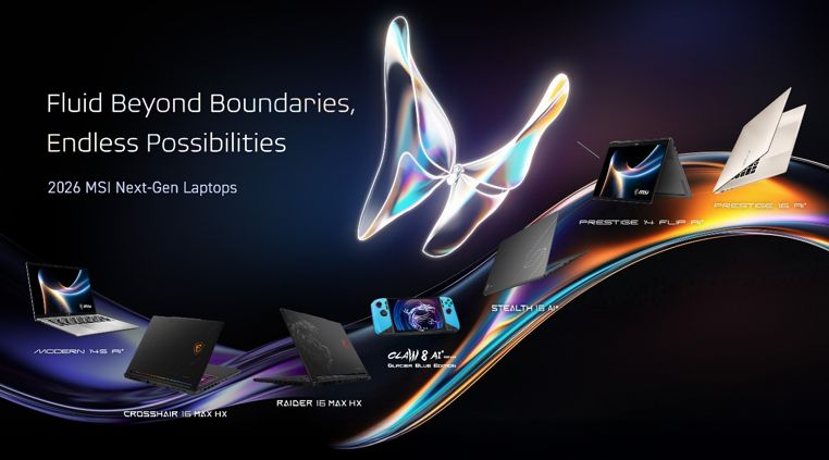 تكنولوجيا: في معرض CES 2026، كشفت شركة MSI عن سلسلة Prestige الجديدة للأعمال والإنتاجية، بالإضافة إلى أحدث أجهزة الكمبيوتر المحمولة للألعاب من سلسلة Raider وStealth وCrosshair، جميعها بتصاميم جديدة.