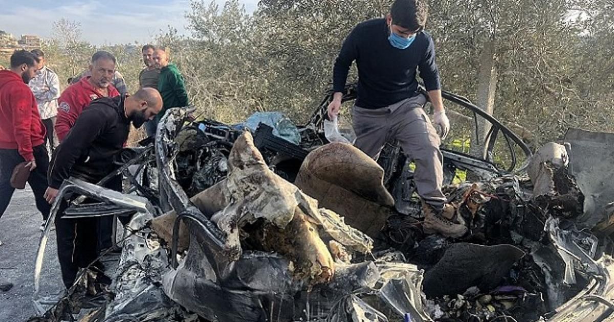 لبنان: شهيدان بقصف إسرائيلي استهدف مركبة جنوبي البلاد