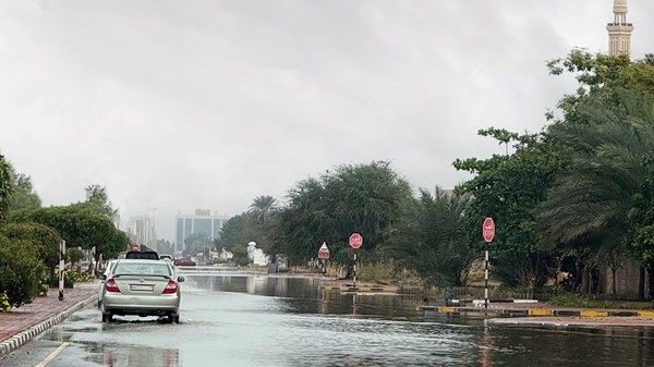 ‏أمطار على مناطق عدة في الفجيرة
