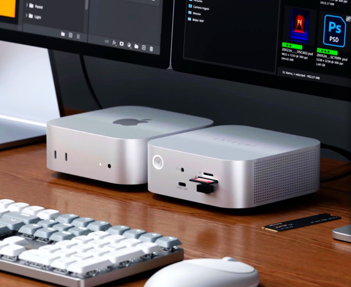 تكنولوجيا: #CES2026: ستيتشي تطلق Thunderbolt 5 CubeDock لاجهزة ماك ميني مع منافذ إضافية وقرص M.2 وشحن 140 واط