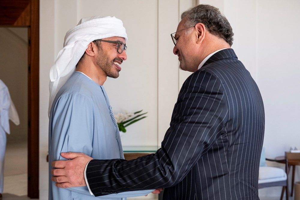 رئيس الدولة يستقبل مستشار الرئيس الأميركي للشؤون الأفريقية والعربية