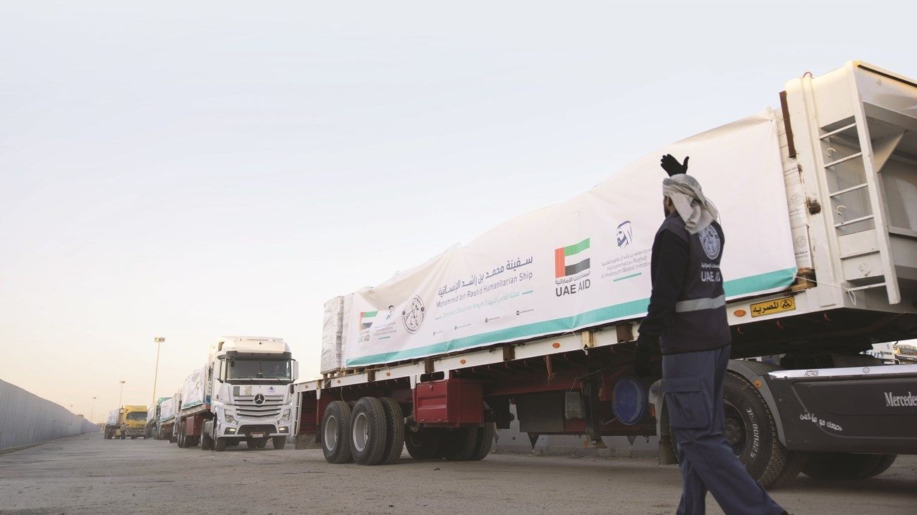 الإمارات تطلق دورتها الإغاثية الجديدة من شمال غزة