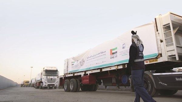 الإمارات تطلق دورتها الإغاثية الجديدة من شمال غزة