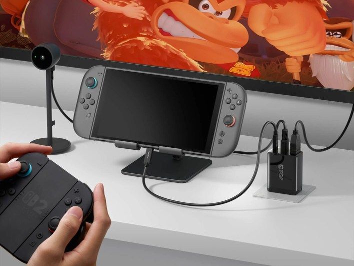 تكنولوجيا: #CES2026 محول OmniCentro Charger Dock المدمج بقدرة 65W يسعى لاستبدال قاعدة وشاحن Nintendo Switch 2