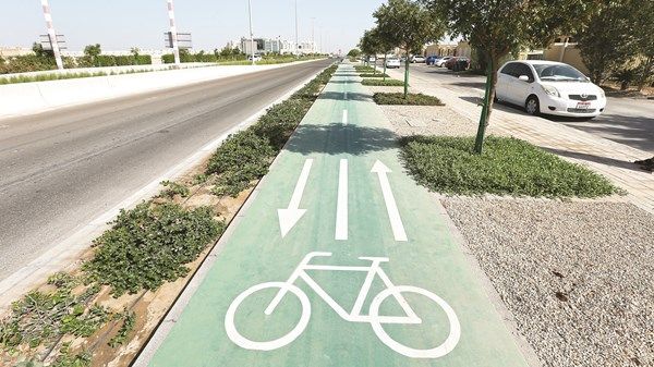 تطوير وتوسعة مسارات الدراجات الهوائية في أبوظبي