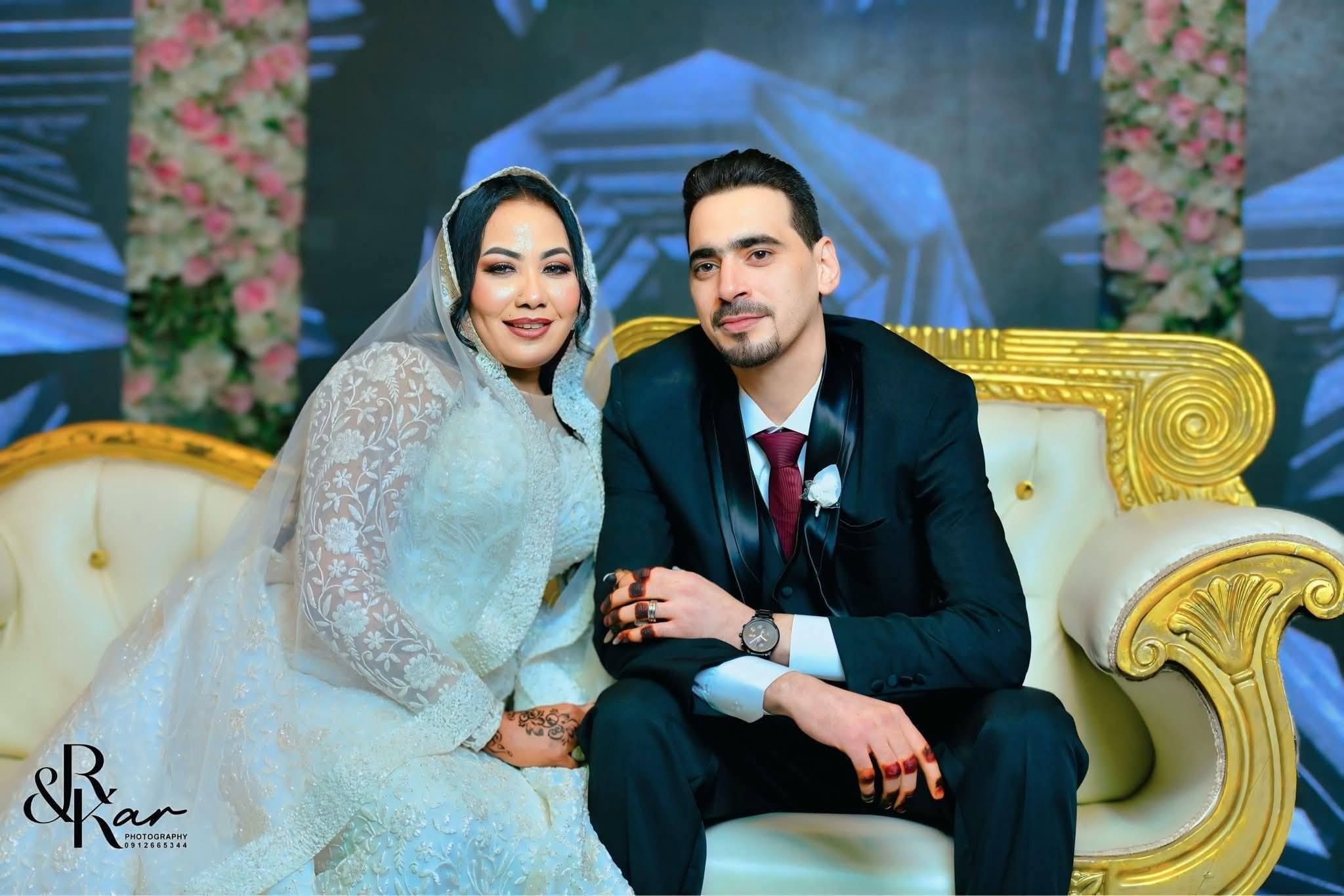 شاهد بالصور.. زواج “مايكل” شقيق المطربة مونيكا روبرت وسط حضور كبير من نجوم الفن السوداني بالقاهرة